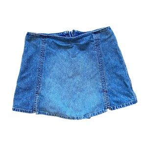 Unionbay denim mini skort